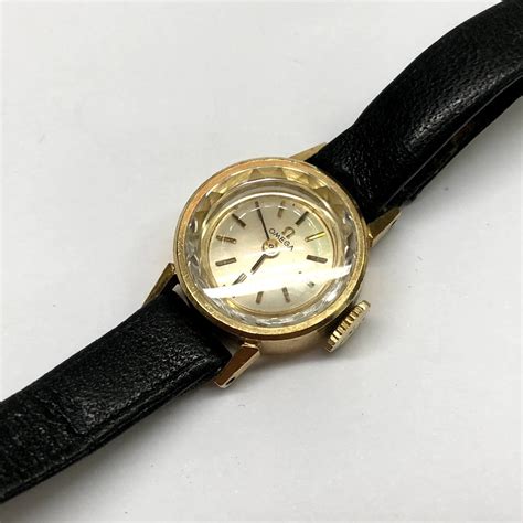 omega 14k gold filled watch|omega 14k gold watch women's.